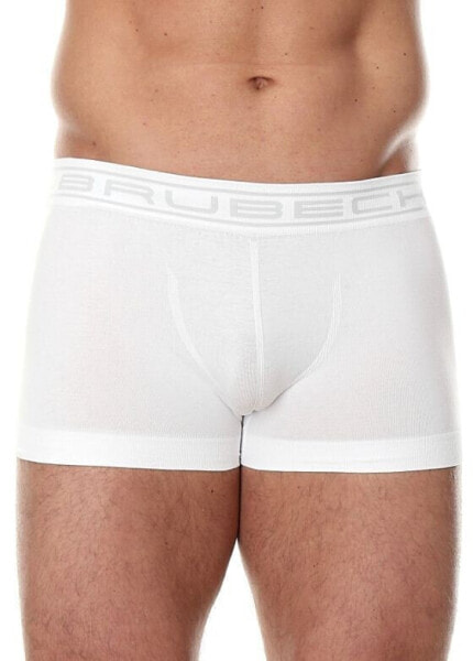 Brubeck Bokserki męskie shortbox Comfort Cotton białe r. L (BX10050A)