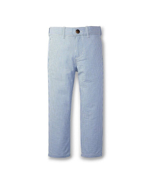 Toddler Boys Organic Cotton Seersucker Suit Pant