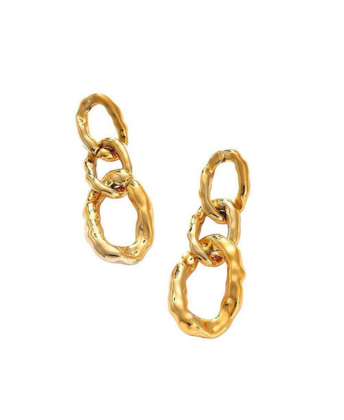 Women's Chainlink Drop Earrings