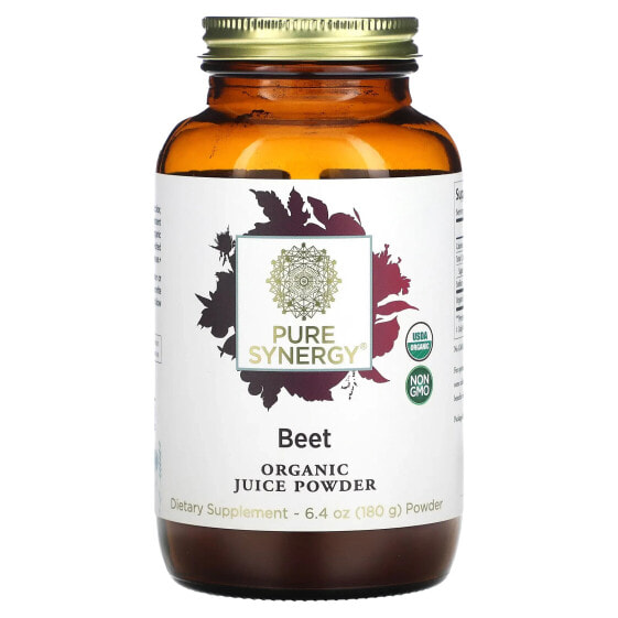 Pure Synergy, Порошок из сока органической свеклы, 6,4 унций (180 г)