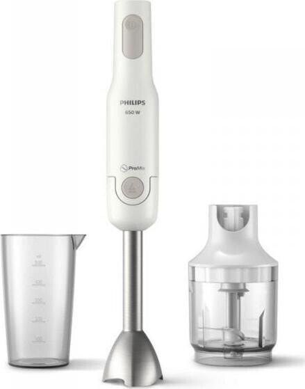 Blender Philips HAND BLENDER Philips PROMIX HR2535/00 WHITE METAL ROD/1 LEVEL/0.5 L/650W HR2535/00