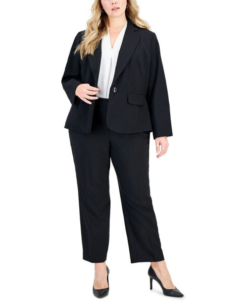 Костюм Le Suit Straight-Leg Pantsuit