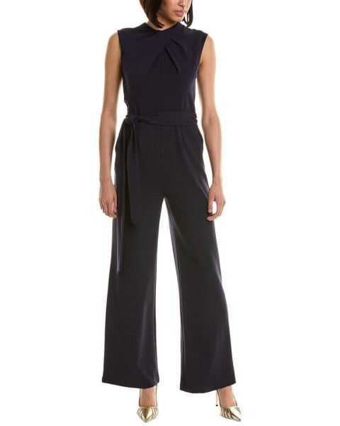 Tahari Asl Tie Waist Jumpsuit Women's