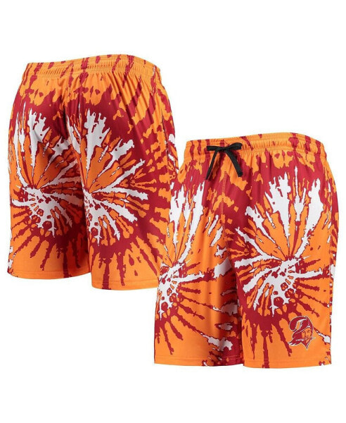 Men's Orange Tampa Bay Buccaneers Retro Static Mesh Lounge Shorts