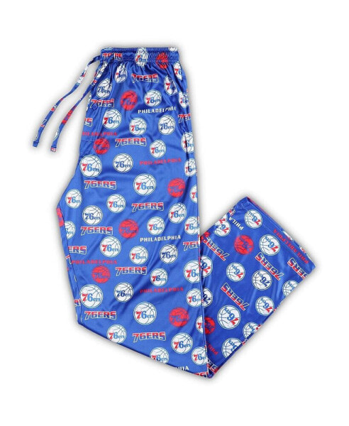 Men's Royal Philadelphia 76ers Big and Tall Breakthrough Sleep Pants