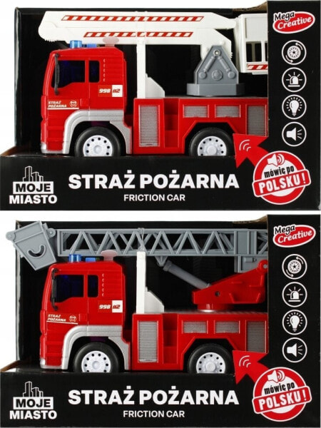 Mega Creative AUTO STRAZ B/O 24X16X12 MOJE MIASTO PLPL MC N 36