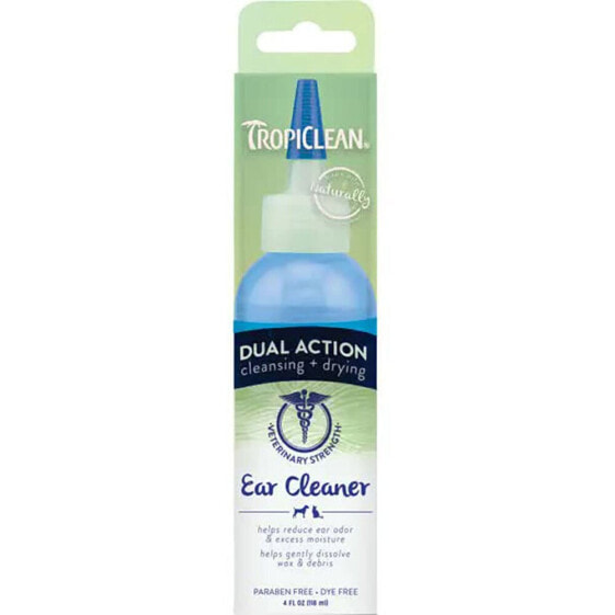 TROPICLEAN Dual Action 118ml Ear Cleaner