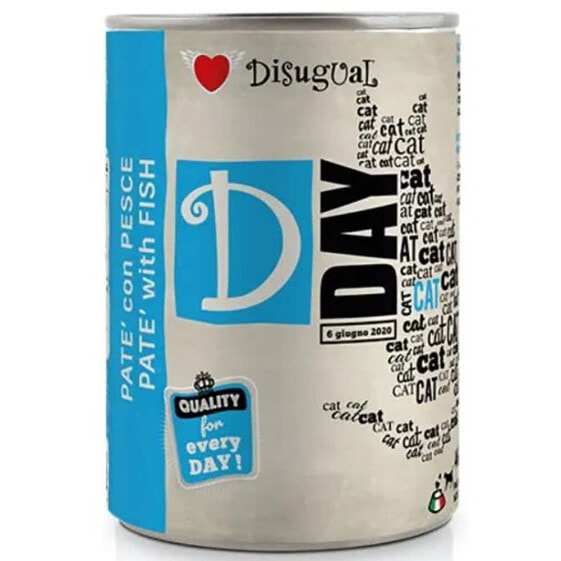 DISUGUAL D-Day Fish 400g Cat Snack 6 Units