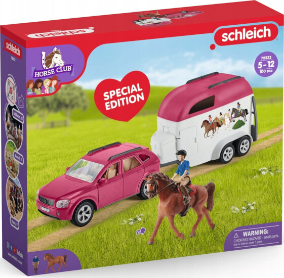 Schleich Schleich Samochód z Przyczepą 72223