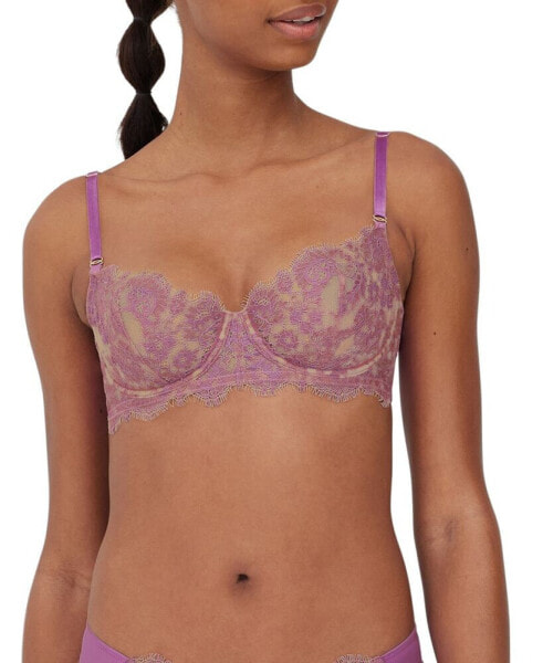 Women's Entice Unlined Underwire Lace Balconette Bra