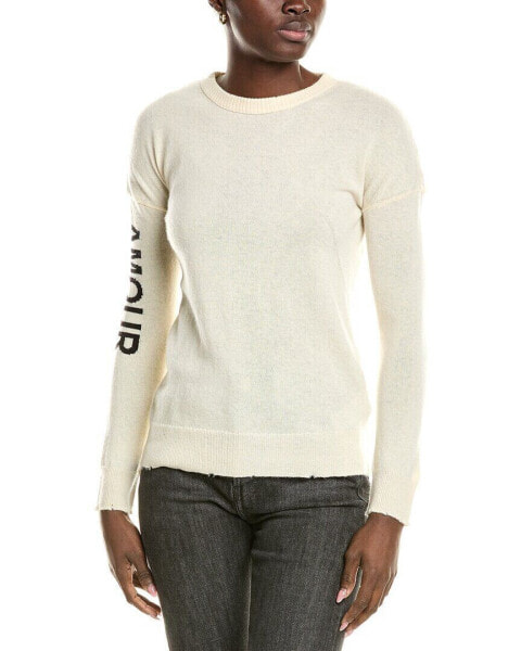 Zadig & Voltaire Gaby Amour Intarsia Wool & Cashmere-Blend Sweater Women's