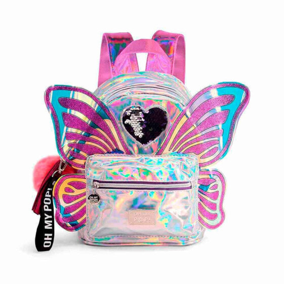 OH MY POP Small Fashion Wings Backpack