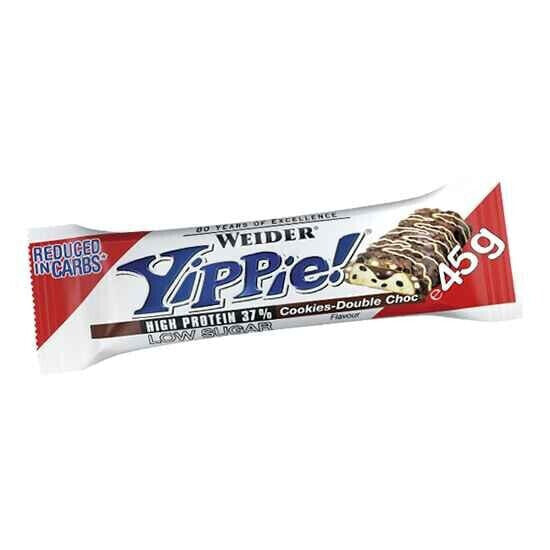 WEIDER Yippie! 45g Chocolate And Cookies Protein Bar 1 Unit