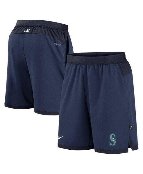 Men's Navy Seattle Mariners Authentic Collection Flex Vent Performance Shorts