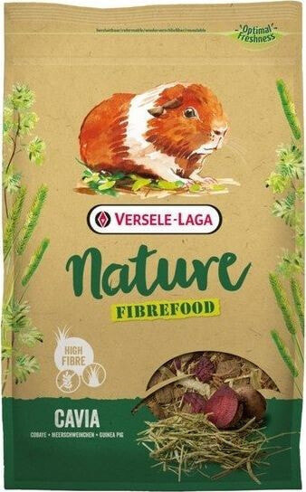 Versele-Laga Fibrefood Cavia Nature wysokobłonnikowy pokarm dla świnki morskiej 1kg