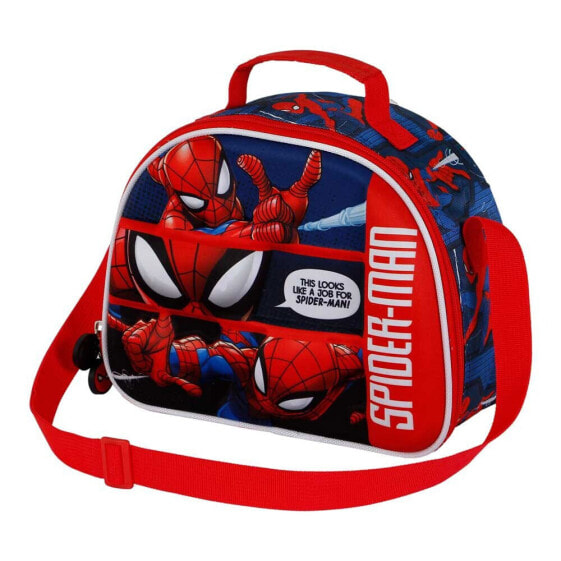 KARACTERMANIA Marvel Spiderman Stronger 3D Lunch Bag