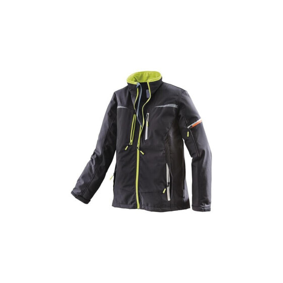 Terrax Softshelljacke Terrax Workwear Größe XL schwarz/limette