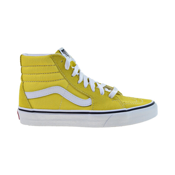 Vans Sk8-Hi Skateboarding Men's Shoes Vibrant Yellow-True White VN0A4BV6FSX