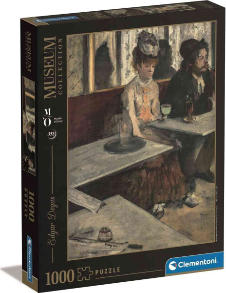 Clementoni Clementoni Puzzle 1000el Museum Edgar Degas Dans un café ou l'Absinthe 39761