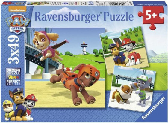 Ravensburger Puzzle 3w1. Psi Patrol (RAP 092390)