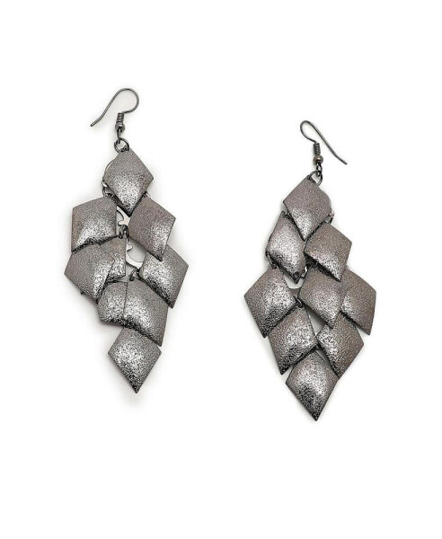 Women's Rhombus Drop Earrings