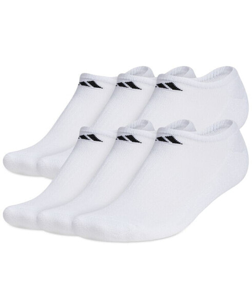 Men's Cushioned Athletic 6-Pack No Show Socks