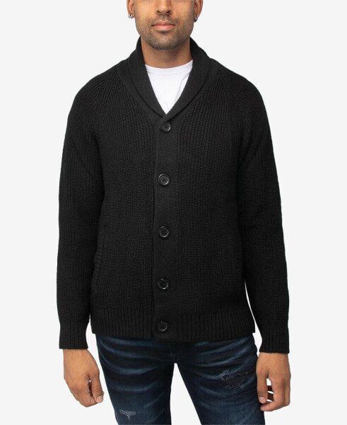 Men's Shawl Collar Cardigan