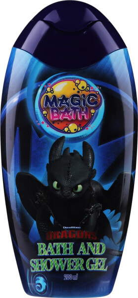 Bade-und Duschgel - EP Line Magic Bath Dragons Bath & Shower Gel 200 ml