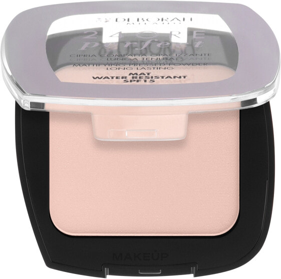 Gesichtspuder - Deborah Fondotinta 24 Ore Perfect SPF15 Compact Powder 2 - Light Rose