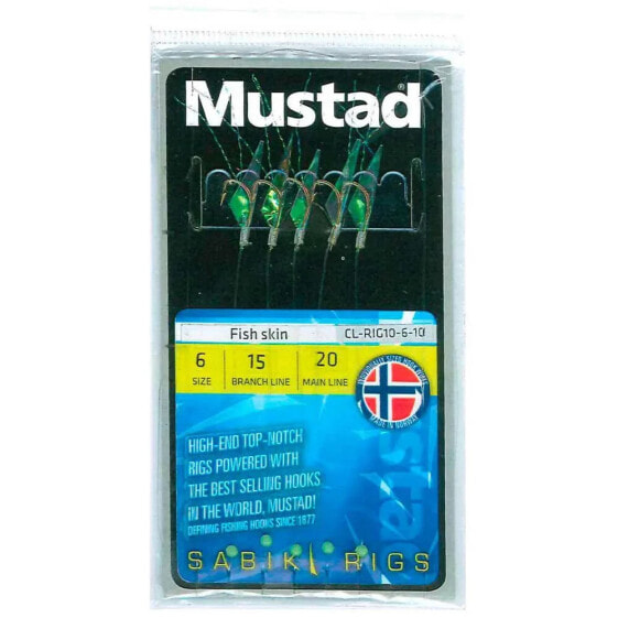 MUSTAD Fish Skin sabiki rig