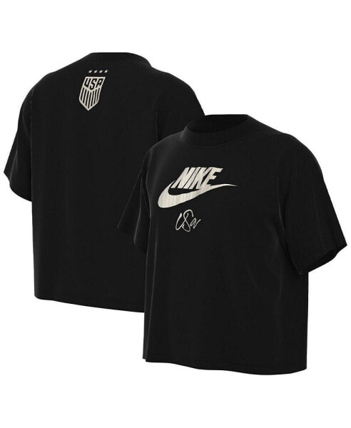 Big Boys Black USWNT Futura T-shirt