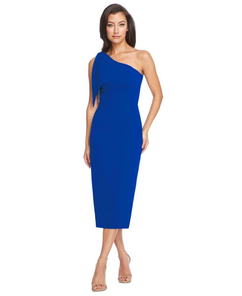 Tiffany Asymmetrical Midi Dress