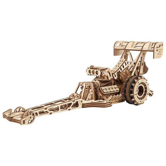 UGEARS Top Fuel Dragster Wooden Mechanical Model