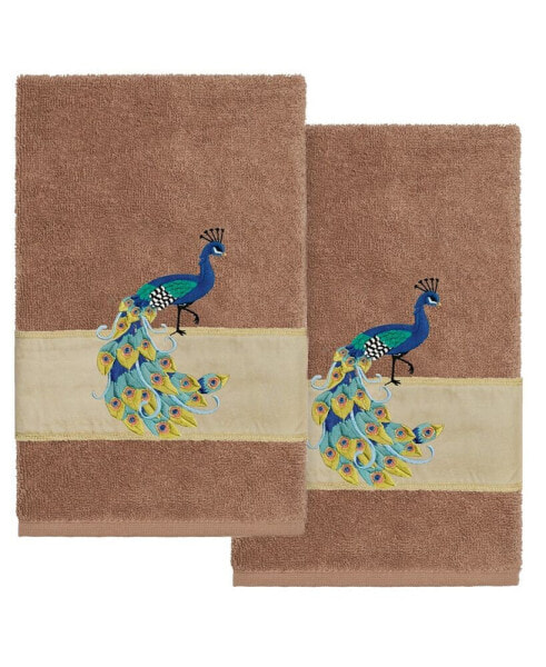 Textiles Turkish Cotton Penelope Embellished Towel Set, 3 Piece