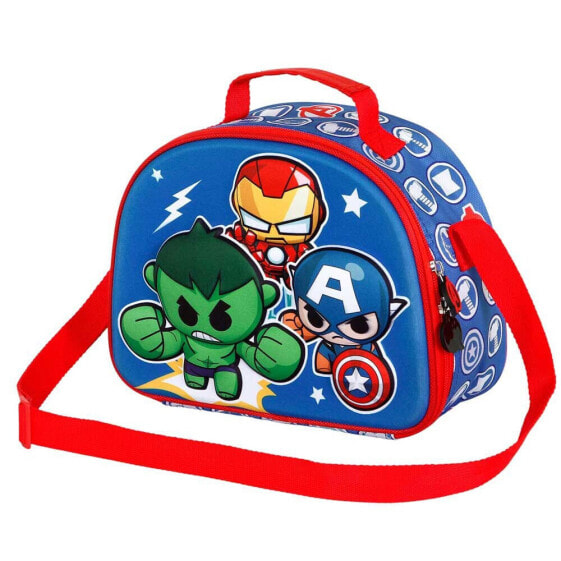 KARACTERMANIA Marvel The Avengers Mini Heroes 3D Lunch Bag