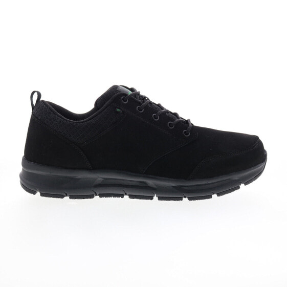 Emeril Lagasse Quarter ELMQUAPN-001 Mens Black Nubuck Athletic Work Shoes