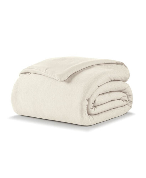 Cooling Jersey Down-Alternative Comforter, Full/Queen