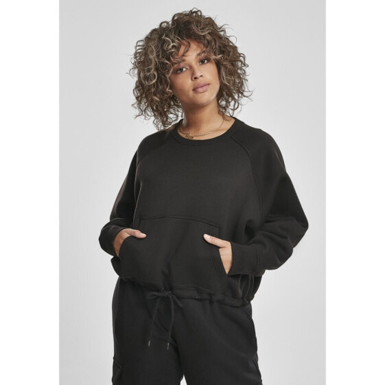 URBAN CLASSICS Oversized Crew Cotton Big long sleeve T-shirt