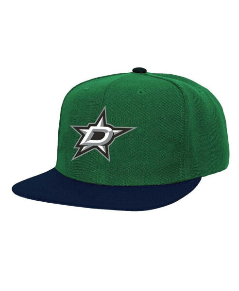 Men's Kelly Green Dallas Stars Core Team Ground 2.0 Snapback Hat