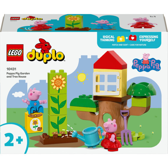 Duplo Pink Peppas Garten mit Baumhaus