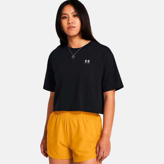 UNDER ARMOUR Boxy Crop Logo short sleeve T-shirt