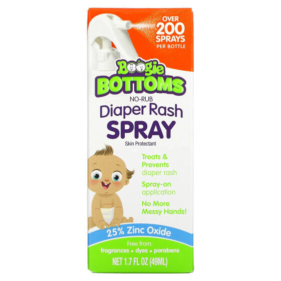 No-Rub Diaper Rash Spray , 1.7 fl oz (49 ml)