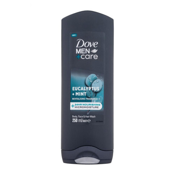 Dove Men + Care Eucalyptus + Mint 250 ml duschgel für Herren