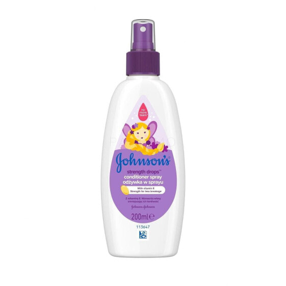 Johnson´s Strength Drops Kids Conditioner Spray 200 ml conditioner für Kinder