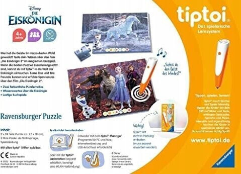 Ravensburger Ravensburger Tiptoi puzzle for little explorers: The Ice Queen