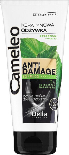 Conditioner mit Keratin für extrem strapaziertes Haar - Delia Cameleo Anti Damage Conditioner 50 ml