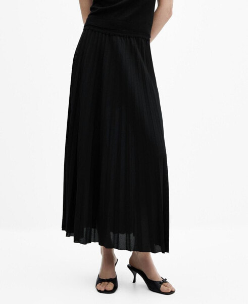 Юбка MANGO Pleated Long