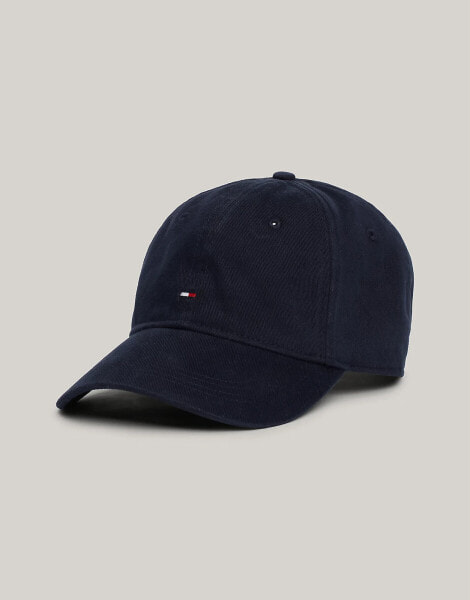 Tommy Hilfiger Hilfiger Flag Six-Panel Baseball Cap in Dark Blue