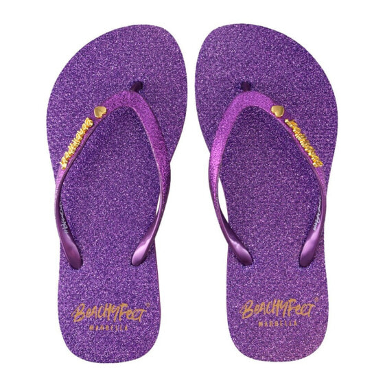 Сланцы BEACHY FEET Shimmer Flip Flops