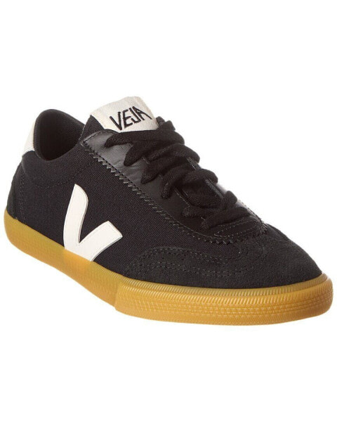 Veja Volley Canvas & Leather Sneaker Women's Black 36